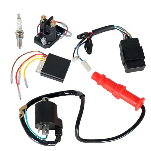 Ignition Coil CDI Relay Regulator Spark Plug For Polaris Sportsman 500 4x4 HO