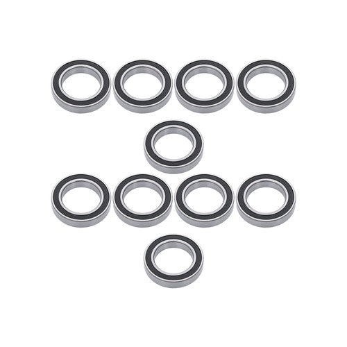 10Pcs 6908-2RS Bearings 40×62×12mm Double Rubber Seals Deep Groove Ball Bearing