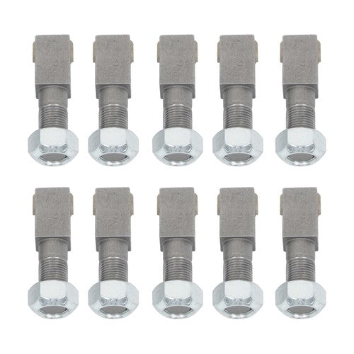 10Pcs Threaded Stump Grinder Teeth For Bradco Shaver Ashland Baumalight 2-7/8"