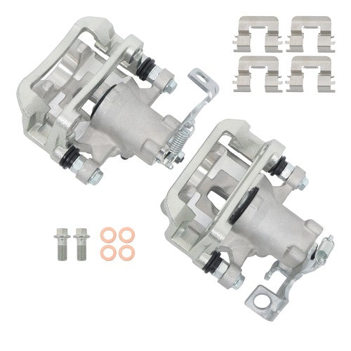 Rear Brake Calipers w/ Bracket L+R 19B6788 583112VA30 For Hyundai Veloster 12-17