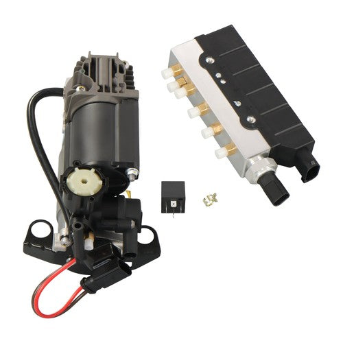 2203200104 For Mercedes W220 S500 S350 Air Ride Compressor &Valve Block Assembly