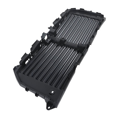 Black Upper Radiator Grille Air Shutter Assembly W/Motor For Ford F150 2015-2017