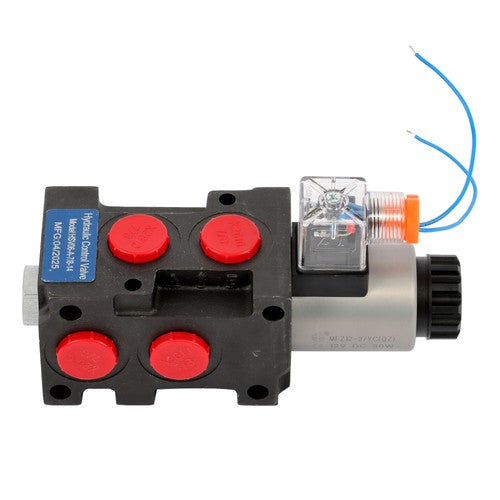 13 GPM Solenoid 12V DC 6 Port Hydraulic Adjustable Variable Flow Control Valve