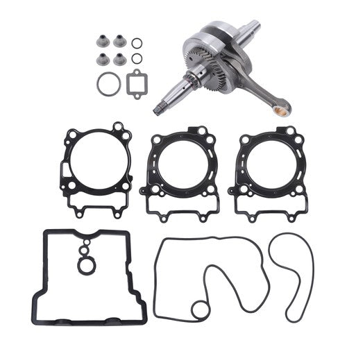 2204729 Crankshaft+overhaul pad Gasket Kit For Polaris RZR570 ATV 2012-2016
