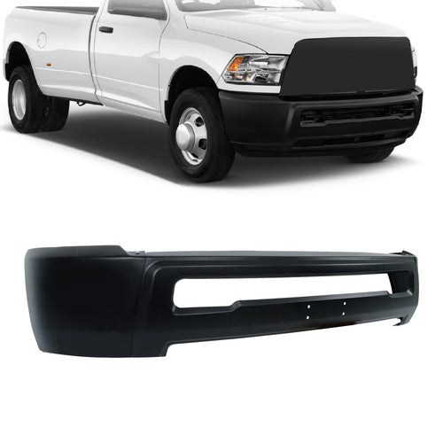 Split Style Front Bumper Face Bar Steel For Dodge RAM 2500 3500 2010-2017 2018