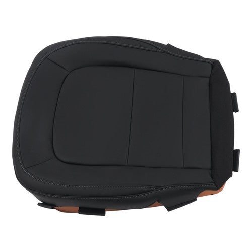 Leather Black For Chevy Colorado Canyon 2015-2022 Driver Side Bottom Seat Cover