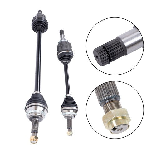 Fit For Toyota Corolla 2009 10-11 2012 2PCS Front CV Axle Shaft 66522466-5228
