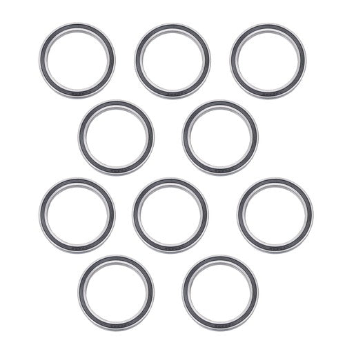 10Pcs 6809-2RS Bearings 45×58×7mm Double Rubber Seals Deep Groove Ball Bearing