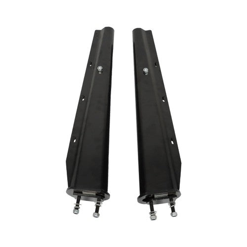 2.5" Bolt Spacing 30" Mud Flap Hanger Set Spring Loaded Straight For Semi Trucks