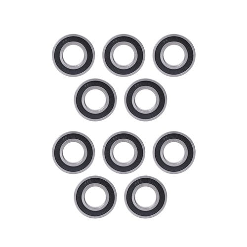 10× 6206-2RS 30mm×62mm×16mm Double Rubber Seals Deep Groove Ball Bearing