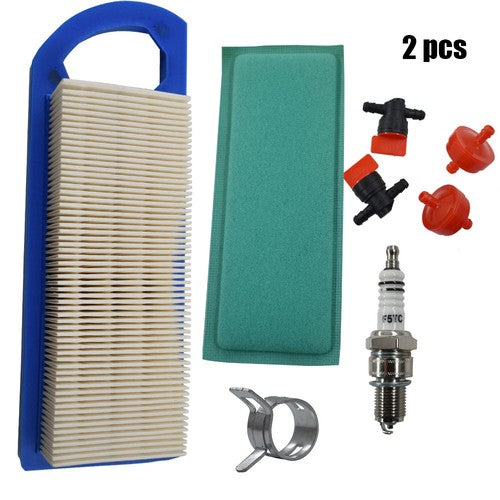 2 Pack For Craftsman Lt1000 5HP 15.5HP 17HP 17.5HP Air Filter Tune Up 280h07