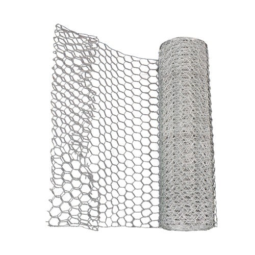 24"×100' 1" Holes Galvanized Poultry Net Metal Fencing Chicken Wire New