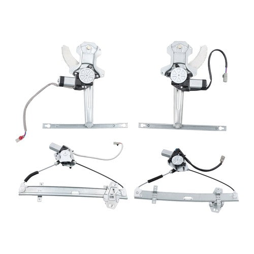 4Pcs For Honda Accord 1998-2002 Power Window Regulator Front & Rear w/Motor NEW