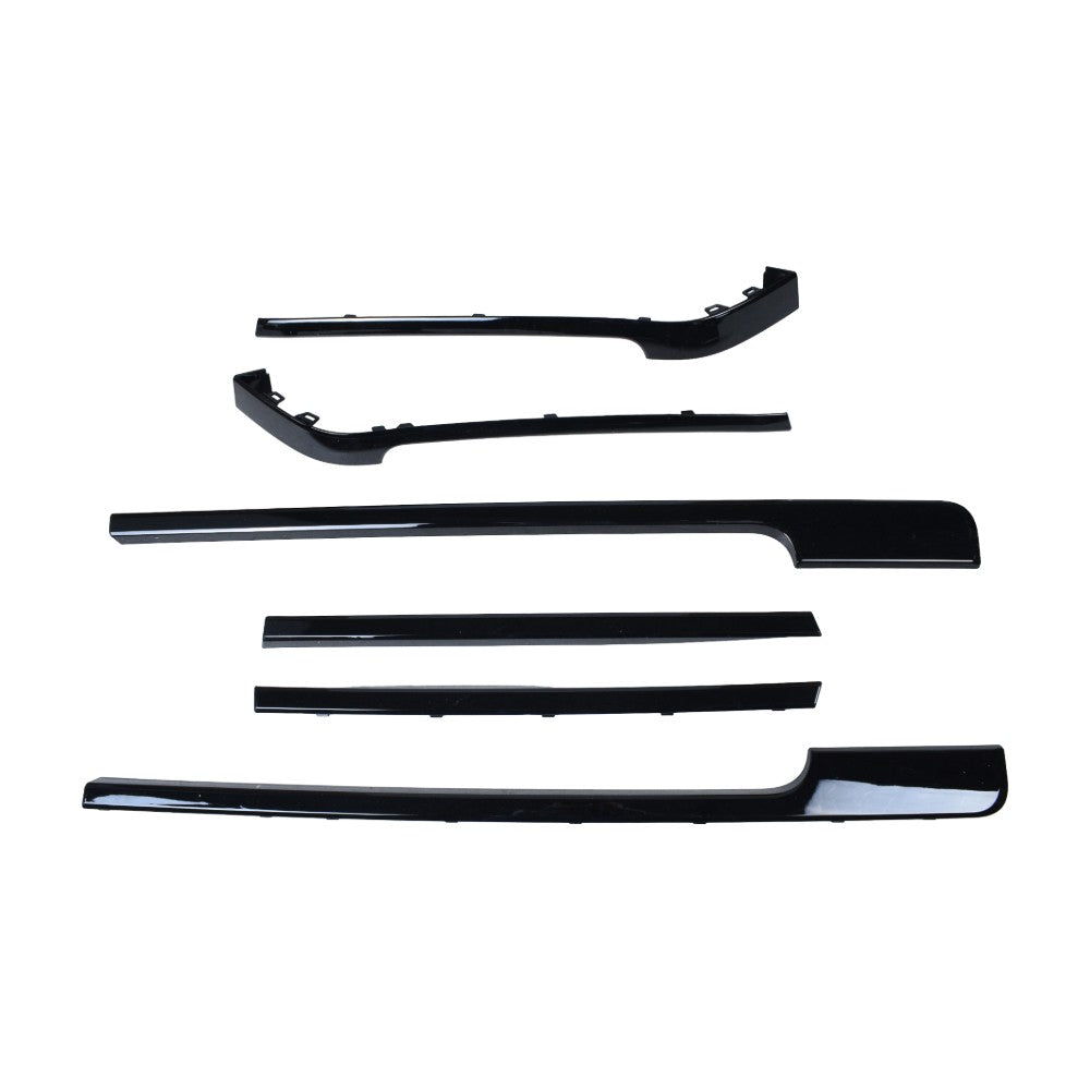 Black Door Side Body Molding Trim Strip Kits for Range Rover L405 2013 2022