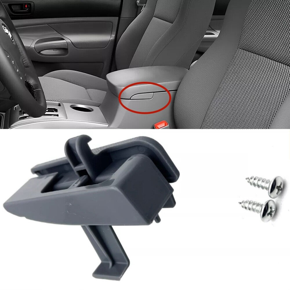 New Gray Center Console Latch Latches Lid Lock For 2005-2012 Toyota Tacoma US