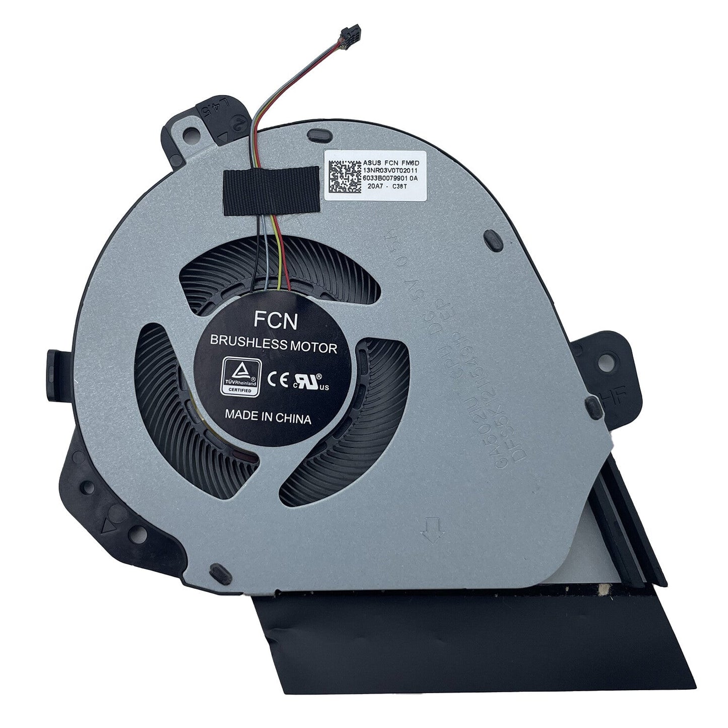 For Asus ROG Zephyrus GA502IU GA502IV GU502DU GA502D GA502DU CPU+GPU Cooling Fan