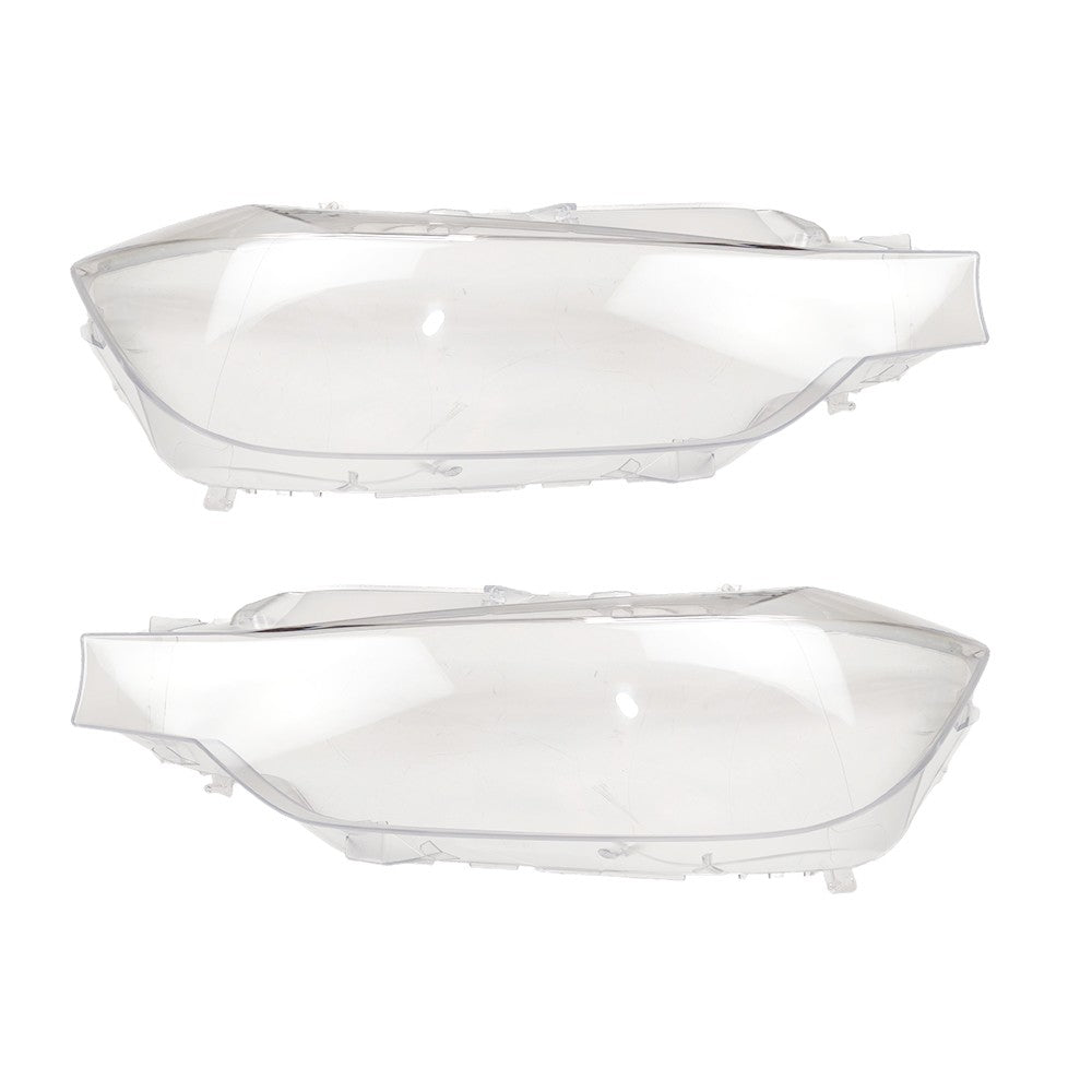 A Pair For 2013-2015 BMW 3 Series F30 328i 320i Headlight Lens Headlamp Cover
