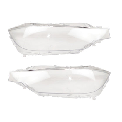 A Pair For 2013-2015 BMW 3 Series F30 328i 320i Headlight Lens Headlamp Cover