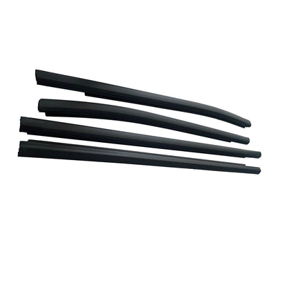 Weatherstrip Rubber Seal Set of 4 For Ford Ranger 2021 XLT Crew Cab Pickup