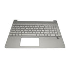 For HP 15-DY 15-EF 15-ef0023dx Palmrest Non-Backlit Keyboard L63578-001 FPR Hole