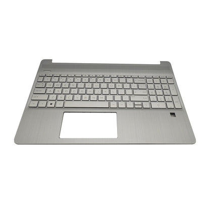 For HP 15-DY 15-EF 15-ef0023dx Palmrest Non-Backlit Keyboard L63578-001 FPR Hole