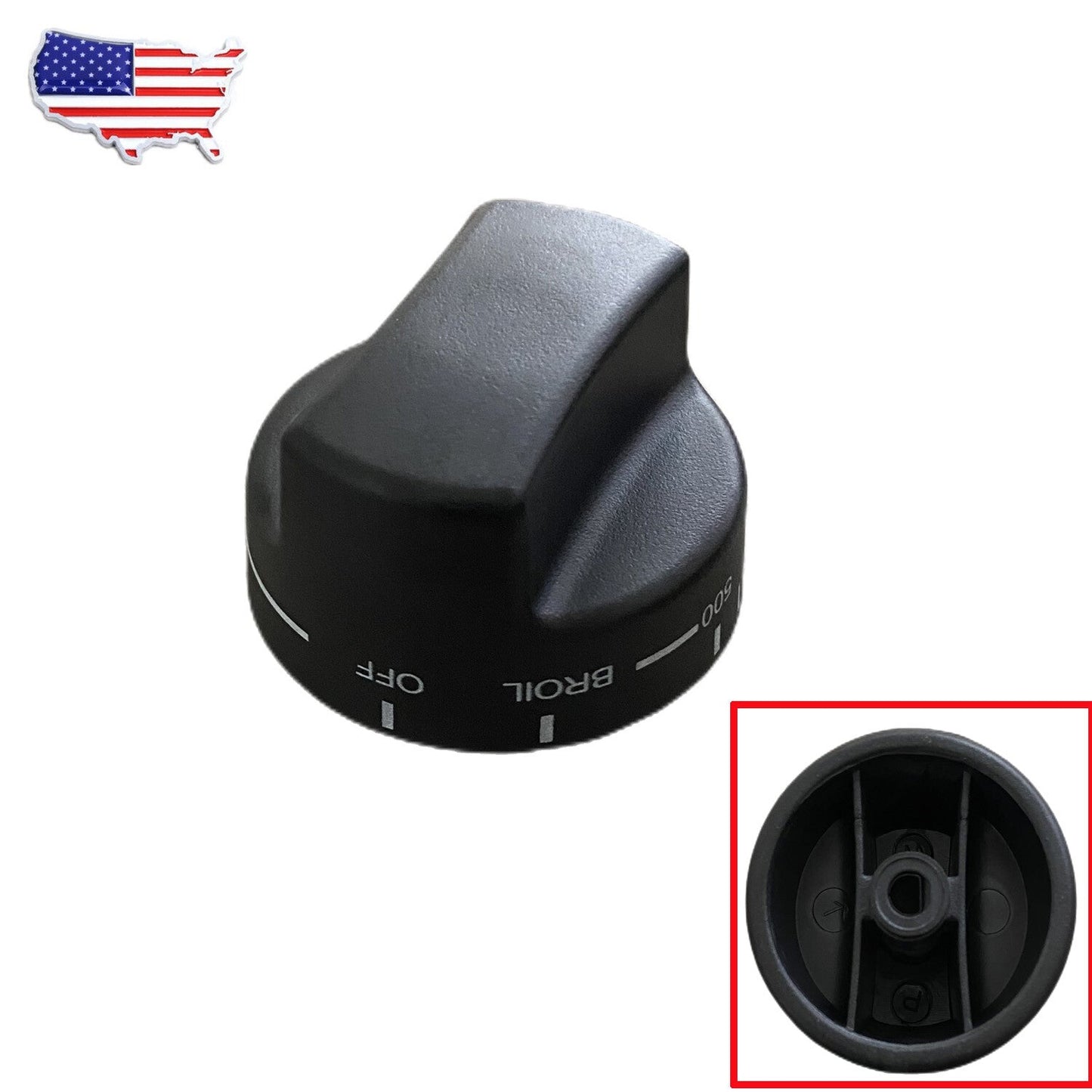 PB010099 Black Oven Thermostat Knob New for Viking Oven PPS Free Shipping US