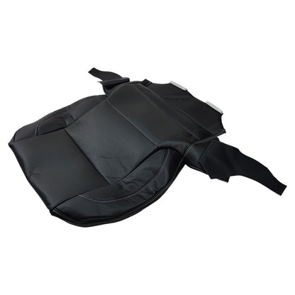 Driver & Passenger Bottom Seat Cover Black For 2014 2015 -2019 GMC Yukon Sierra