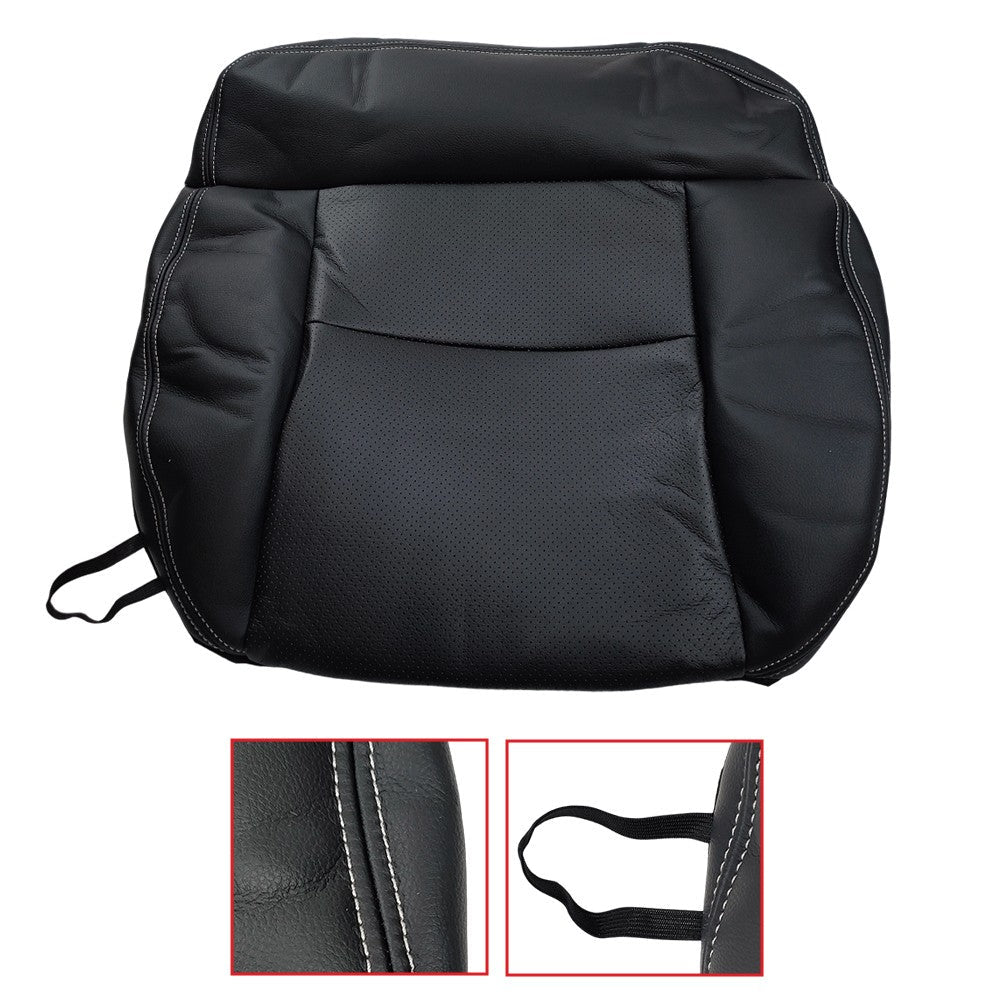 PASSENGER Bottom Leather Seat Cover Black Fit For 2004 - 2008 Ford F-150 FX4