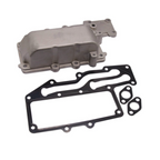 New For Perkins 1104 series Caterpillar CAT C4.4 Oil Cooler Core+Housing+ Gasket