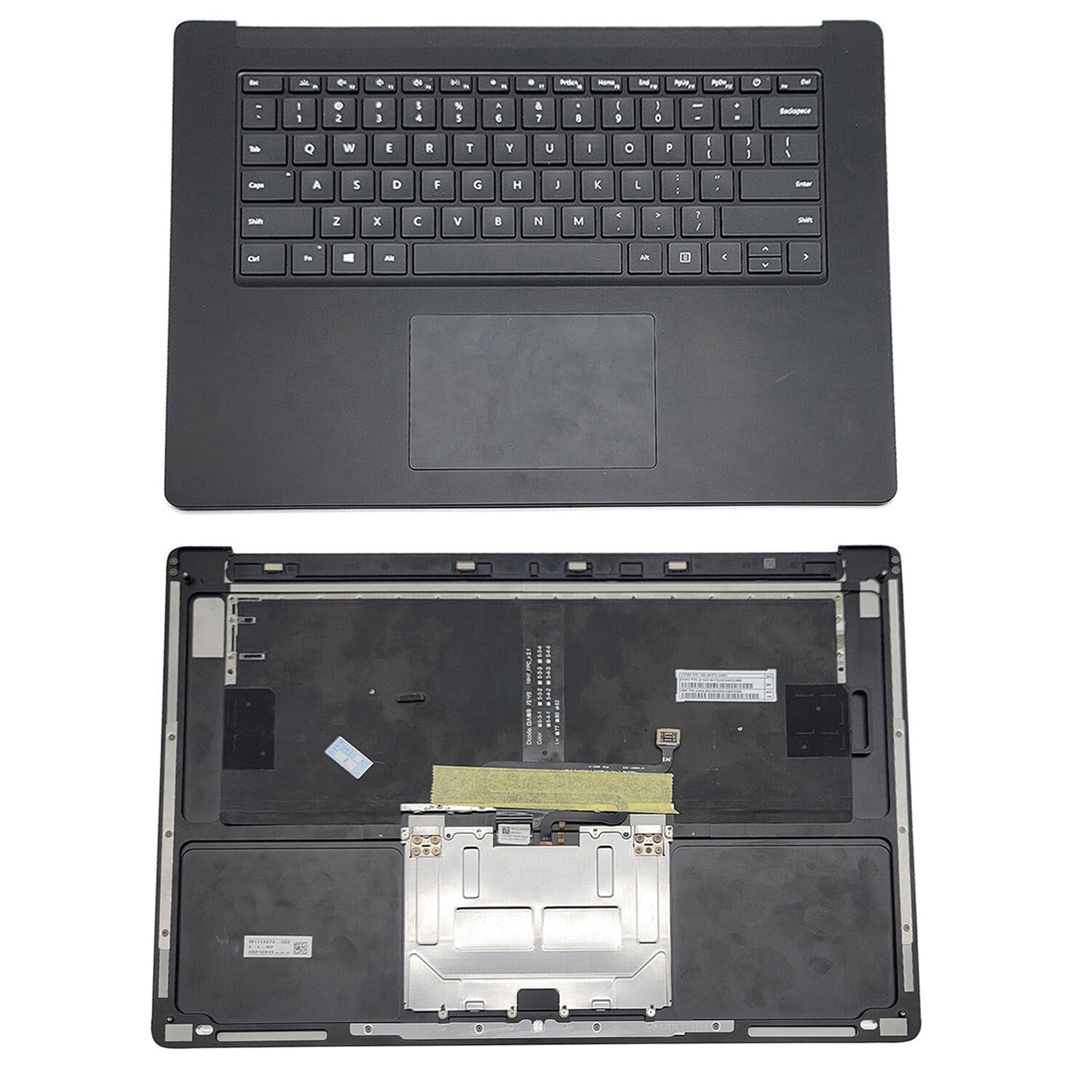 New For Microsoft Surface Laptop 4 1953 Palmrest Keyboard Touchpad Black 15in US
