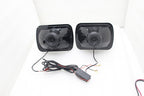 For 86-95 JEEP WRANGLER YJ 7X6 RGB MULTI COLOR LED SMD Halo Headlights PAIR