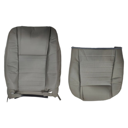 For 2005 2006 -2009 Ford Mustang GT Front Driver Top & Bottom Leather Covers