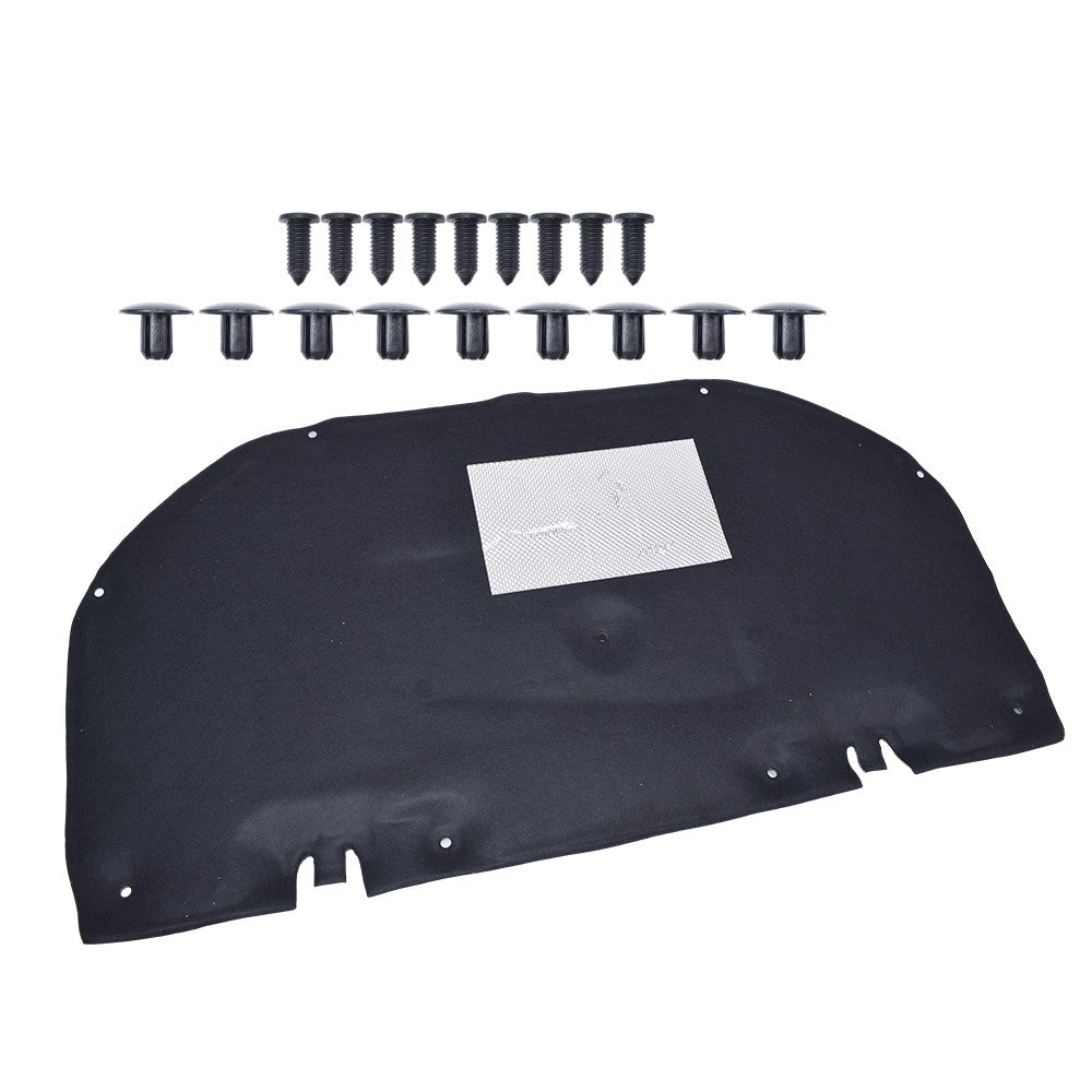 For Toyota Camry 2018-2022 Cotton Hood Engine Sound Heat Insulation Pad Black
