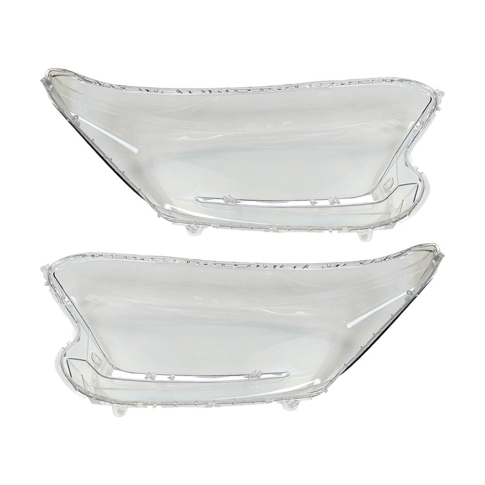A Pair Front Headlight Lens Cover Shell For Honda CR-V 2017-2022