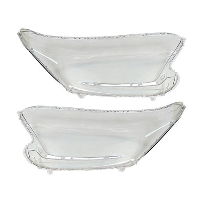 A Pair Front Headlight Lens Cover Shell For Honda CR-V 2017-2022
