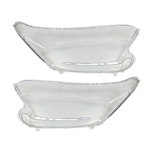 A Pair Front Headlight Lens Cover Shell For Honda CR-V 2017-2022