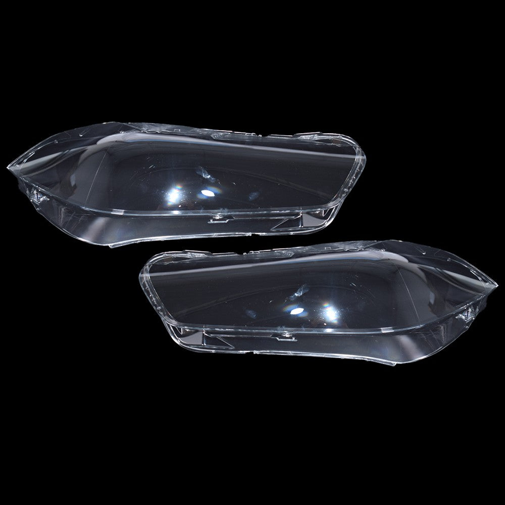 Left+Right Side Headlight Lens Cover Clear For 2018-2023 BMW X2 F39