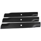 3 REPL XHT HD USA BLADES EXCEL FOR HUSTLER 797696 601124 54" RAPTOR SD FASTRAK X