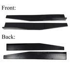 Front Bumper Lip Spoiler Splitter Body Kit Blk For HONDA ACCORD Coupe Sedan Car