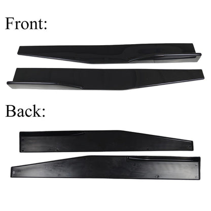 Front Bumper Lip Spoiler Splitter Body Kit Blk For HONDA ACCORD Coupe Sedan Car