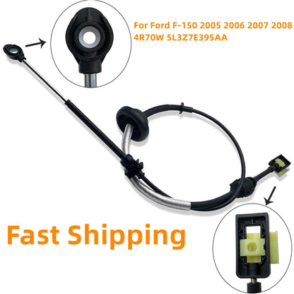 5L3Z7E395AA Transmission Shift Cable 4R70W for Ford F150 2005 2008