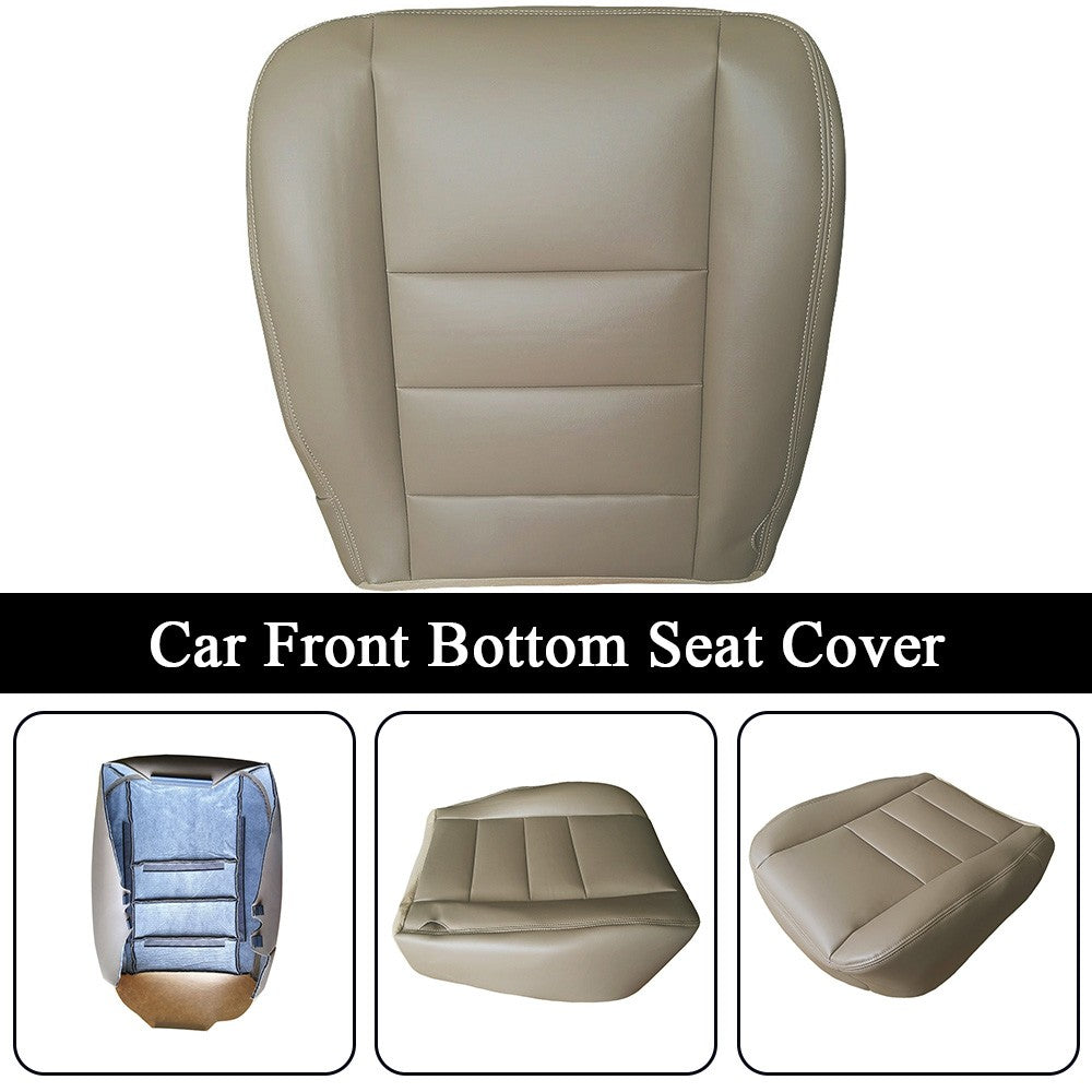 For 2002 2003 - 2007 Ford F250 F350 F450 Lariat Driver Bottom Leather Seat Cover