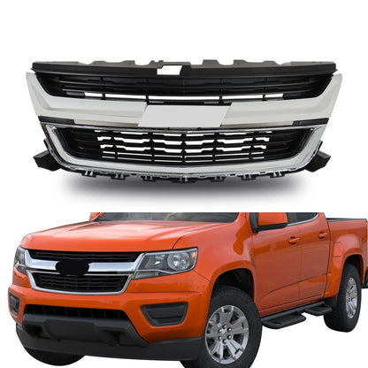 NEW Front Upper Grille Replacement Grill Plastic For Chevrolet Colorado 15-20