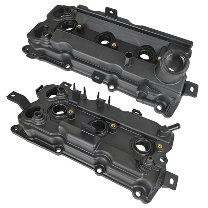 2PCS LH & RH Valve Cover Set w/ Gasket & Bolts & Cap For 2011-2012 Infiniti G25