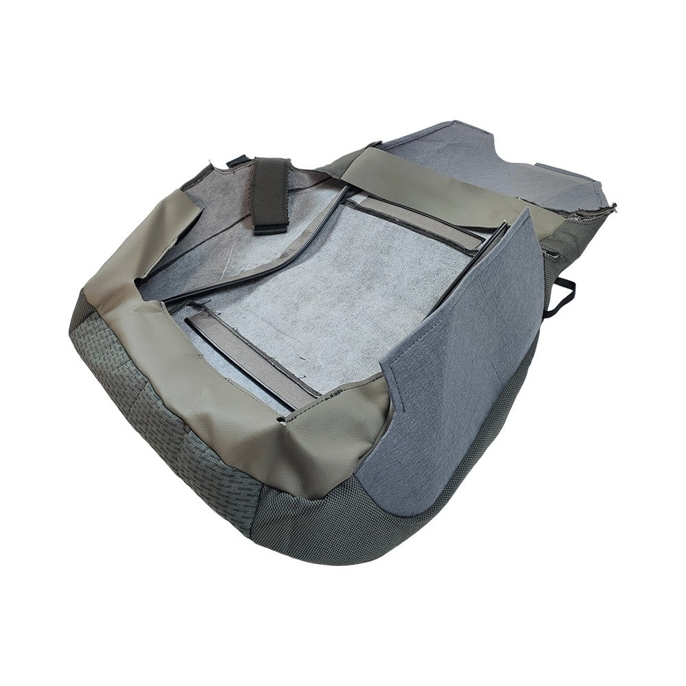 Driver Passenger Bottom&Top Cloth Seat Cover Gray  For Ford F150 XLT 2015-2020