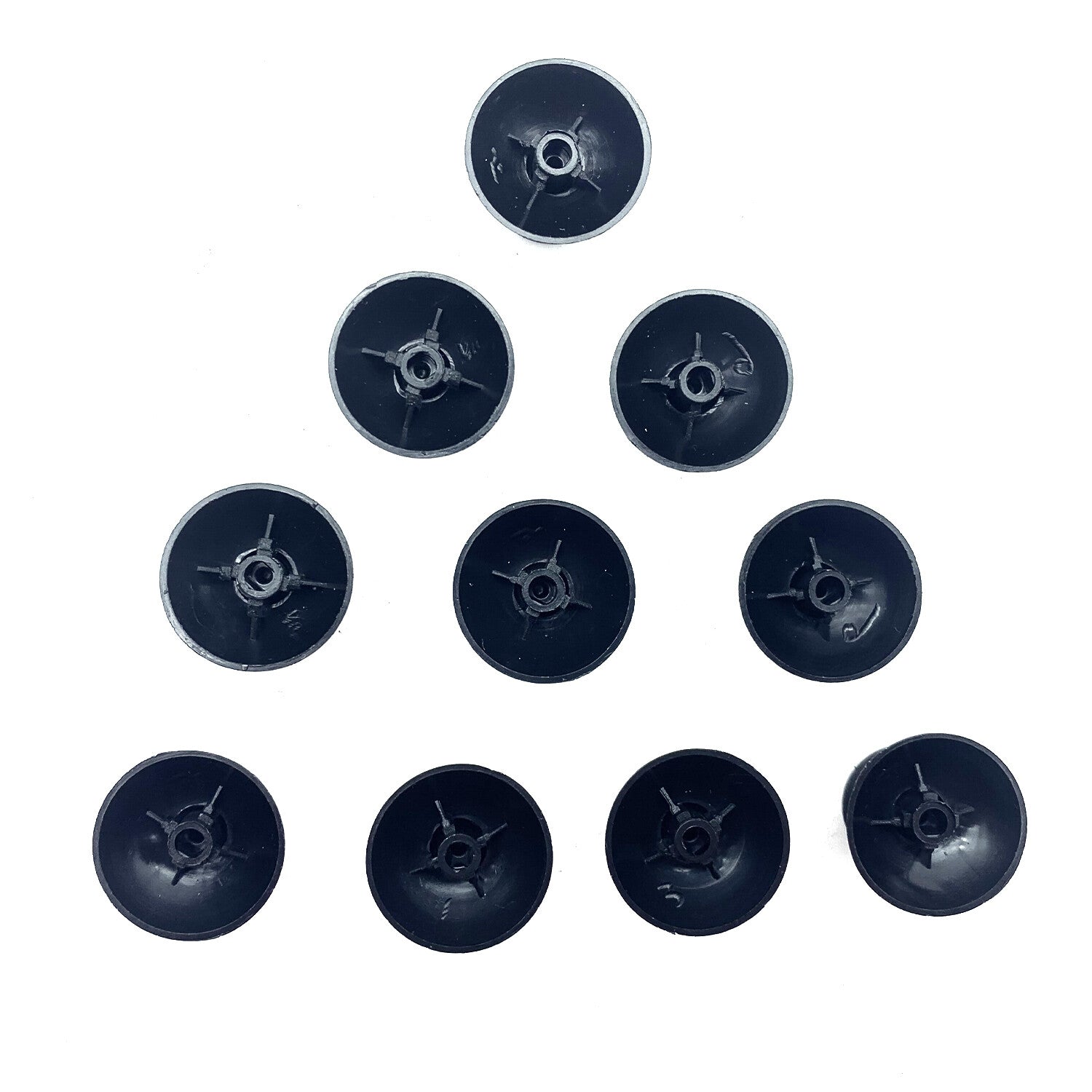 New 10 Pcs Black Analog Game Thumb Sticks For Microsoft Xbox 360 Controller USA