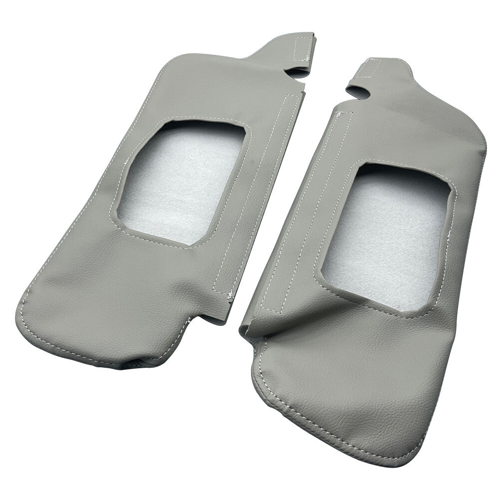 For 94-04 Ford Mustang Sun Visor Replacement Cover Driver Passenger Repair GRAY