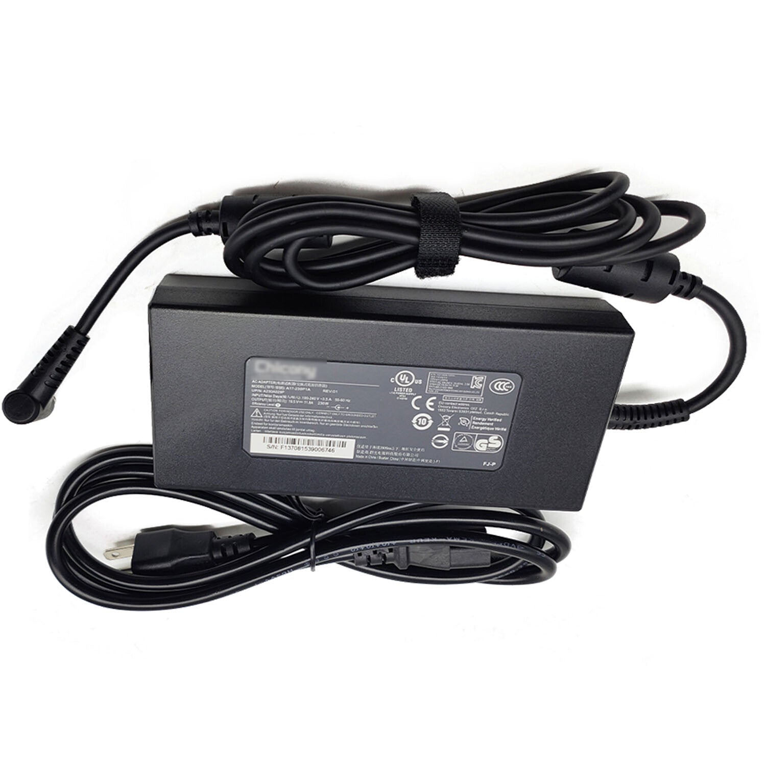 5.5*2.5mm 19.5V 11.8A 230W For MSI Clevo GigaByte A17-230P1A AC Adapter Charger