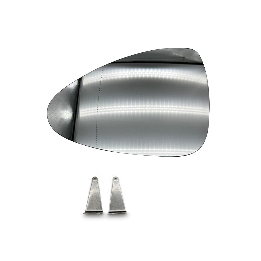 Driver Left Side Mirror Glass with Plate for Porsche for Panamera 2010 2016
