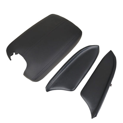 Car Center Console Cover Front Door Panels Armrest Black for Honda Accord 08-12